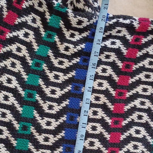 Etchings vintage Handknit crewneck sweater ramie & cotton L - Picture 4 of 13